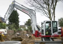 Rupsgraafmachines Takeuchi TB 2150 C