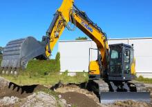 Rupsgraafmachines XCMG XE155ECR Single Boom 