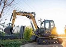 Rupsgraafmachines XCMG XE80E Double Boom