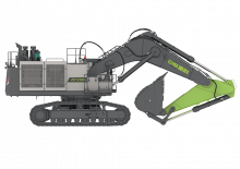 Rupsgraafmachines Zoomlion ZE1250G