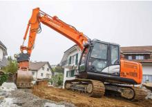 Rupsgraafmachines Hitachi ZX 130-5 B