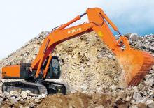 Rupsgraafmachines Hitachi ZX 400MC-7