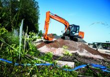 Rupsgraafmachines Hitachi ZX130LCN-6
