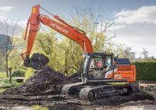 Rupsgraafmachines Hitachi ZX160LC-7