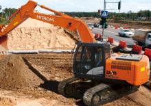 Rupsgraafmachines Hitachi ZX180LCN-5G