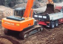 Rupsgraafmachines Hitachi ZX200-3G
