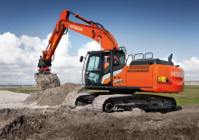 Rupsgraafmachines Hitachi ZX210LCN-7 
