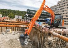 Rupsgraafmachines Hitachi ZX350LCN-6 TYPE HE20LD