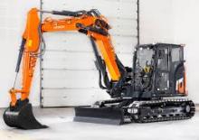 Rupsgraafmachines Hitachi ZX95USB-7
