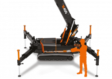 Rupskranen - Telescooparm BG Lift M 400