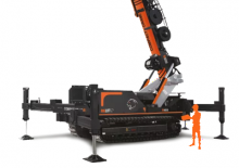 Rupskranen - Telescooparm BG Lift M 4000