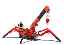 Rupskranen - Telescooparm UNIC URW-095