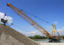 Rupskranen - Traliearm Liebherr HS 8300.1
