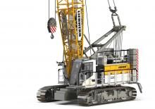 Rupskranen - Traliearm Liebherr LR 1100.1 