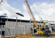 Rupskranen - Traliearm Liebherr LR 1130.1 
