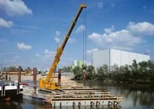 Rupskranen - Telescooparm Liebherr LTR 1100