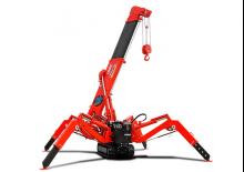 Rupskranen - Telescooparm UNIC URW-245