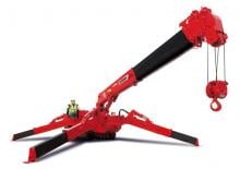 Rupskranen - Telescooparm UNIC URW-506