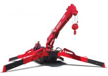 Rupskranen - Telescooparm UNIC URW-547