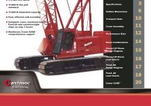 Rupskranen - Traliearm Manitowoc 180 E