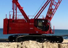 Rupskranen - Traliearm Manitowoc 8500-1