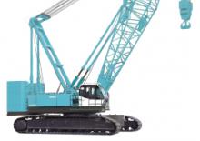 Rupskranen - Traliearm Kobelco CKE1800