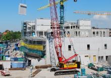 Rupskranen - Traliearm Liebherr LR 1130