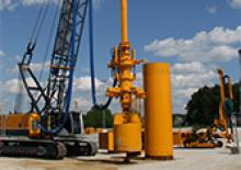 Rupskranen - Traliearm BAUER Group MC 86