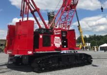 Rupskranen - Traliearm Manitowoc MLC100-1