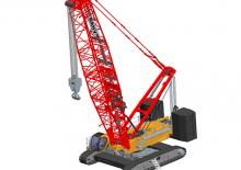Rupskranen - Traliearm Sany SCC2800A
