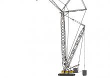 Rupskranen - Traliearm Sany SCC4000A