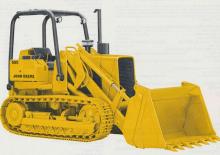 Rupsladers John Deere Construction 555 A