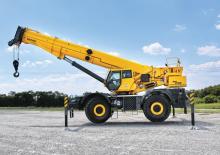 Ruwterrein-kranen Grove GRT8100