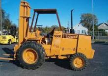 Ruwterrein-heftrucks Case 586E
