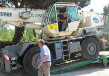 Ruwterrein-kranen Terex Bendini A 350