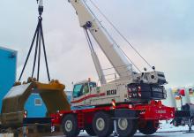 Ruwterrein-kranen Link-Belt RTC-80130 Series II