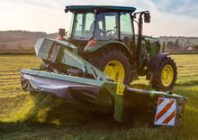 Achtermaaier - Schijf met kneuzer John Deere 328A
