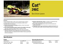 Schrankladers Caterpillar 246C