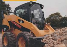 Schrankladers Caterpillar 256C
