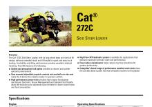 Schrankladers Caterpillar 272C