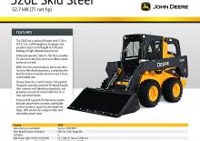Schrankladers John Deere Construction 326E
