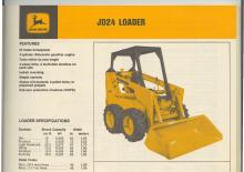 Schrankladers John Deere Construction JD24
