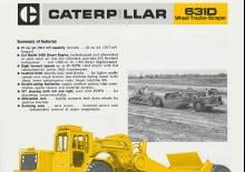Schrapers Caterpillar 631D