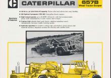 Schrapers Caterpillar 657B
