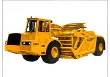 Schrapers John Deere Construction JD860-B