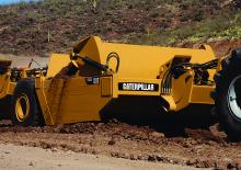 Schrapers Caterpillar TS225