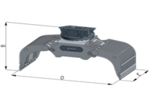 Sloopsorteergrijpers FRD FDG20-PL