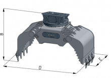 Sloopsorteergrijpers FRD FMP30-PL