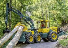 Speciale schuiftractors HSM 805 6WD