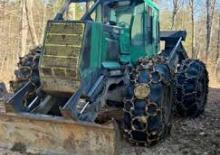 Speciale schuiftractors Timberjack TJ 460